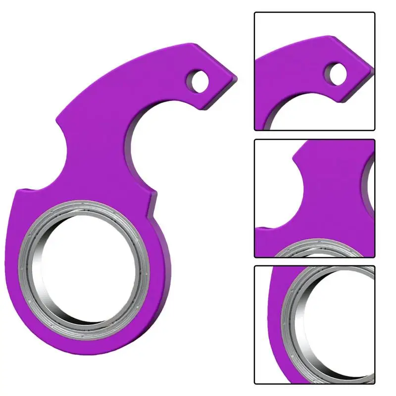 Spinning Keychain Key Spinner Toy Keychain Spinner Multifunctional Spinning  Keychain Spins For Men & Women Gift Box - AliExpress