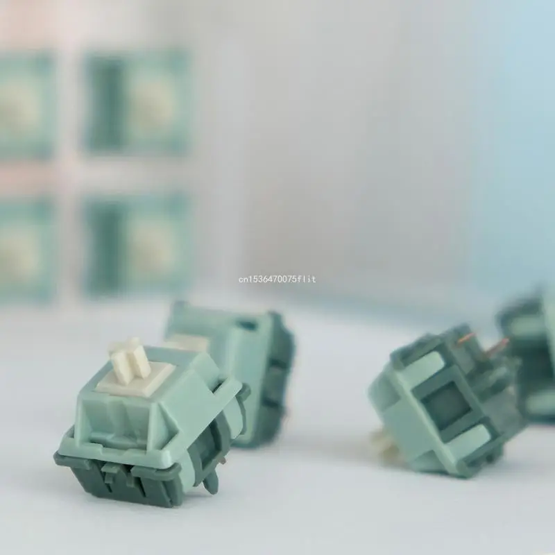 

POM Stem Linear Green Snake 5Pin 65g for Custom Mechanical Keyboard Dropship