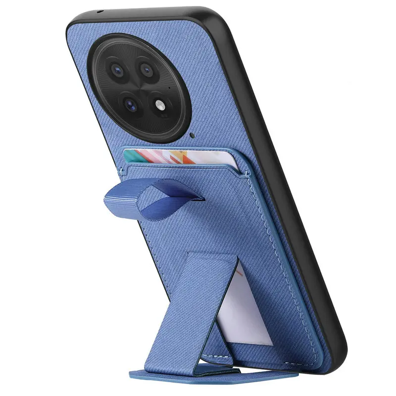 Shockproof Leather Card Holder Stand Luxury Phone Case