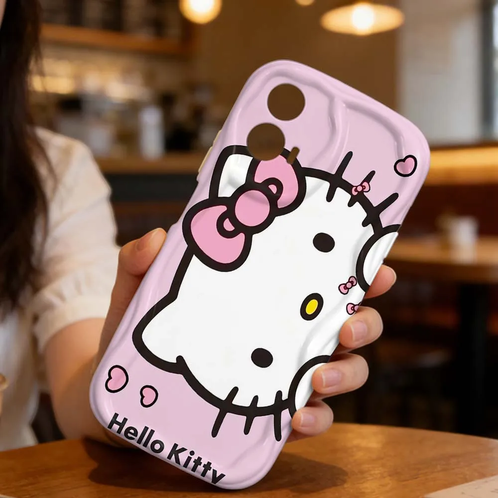Creative Cat Bow Art Phone Case Cover