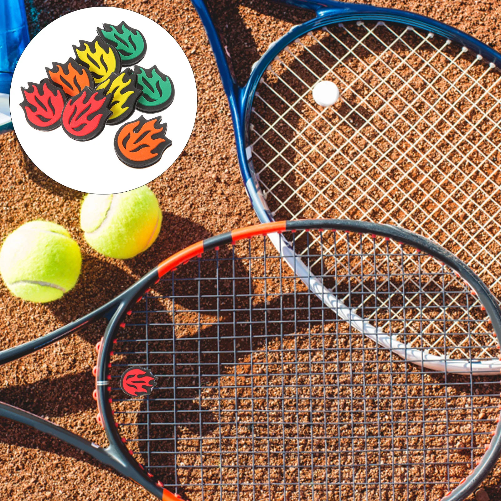 

Silicone Tennis Dampener Funny Tennis Racket Vibration Dampener Cute Soft Tennis Racquet Dampeners Tennis Damper Tennis Gift
