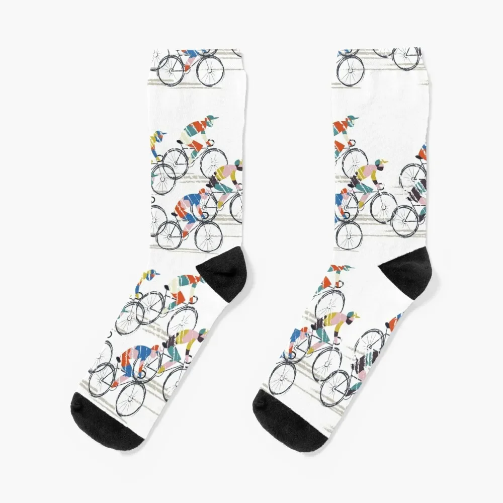 Ride to Win Socks New year's winter thermal Socks Man Women's