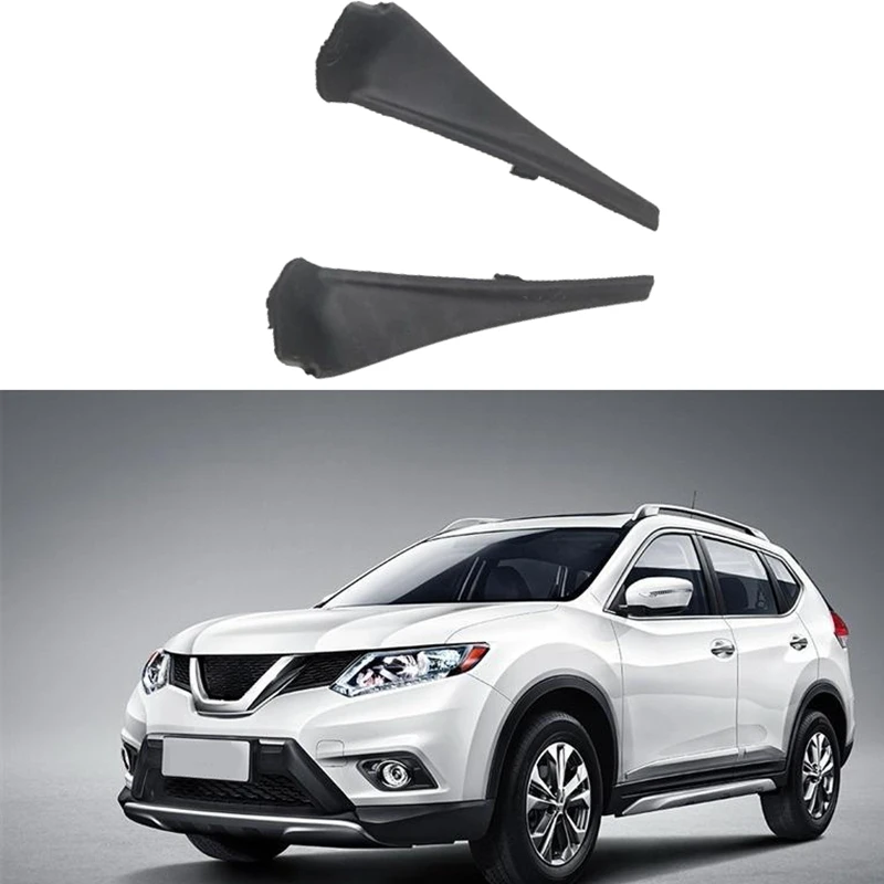 

Car Front Windshield Wiper Arm Cowl Side Trim Cover Water Deflector Plate for Nissan X-Trail Xtrail T32 Rogue 2014+