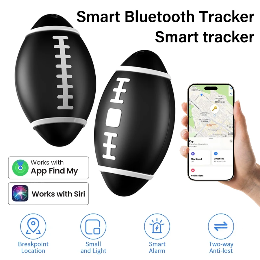 Mini GPS Tracker Global Anti-lost Alarm Locator Compatible with iOS Find My App Key Finder Car Pet Smart Tag for iPhone iTag