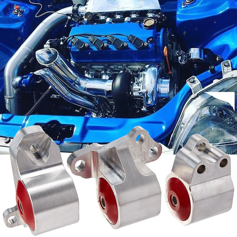 アルミニウム製モーターマウント,92 01用3ボルト,ホンダシビック,eg h,d15/d16,b16,油圧伝送エンジンマウント