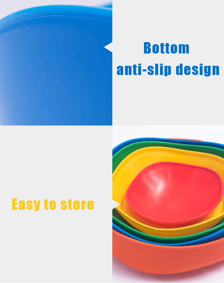 Captions reading bottom anti-slip design, and easy to store