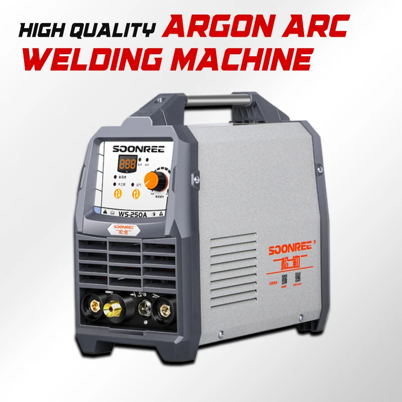 WS-250A argon arc welding machine household small dual purpose 220v inverter stainless steel electric welding machine
