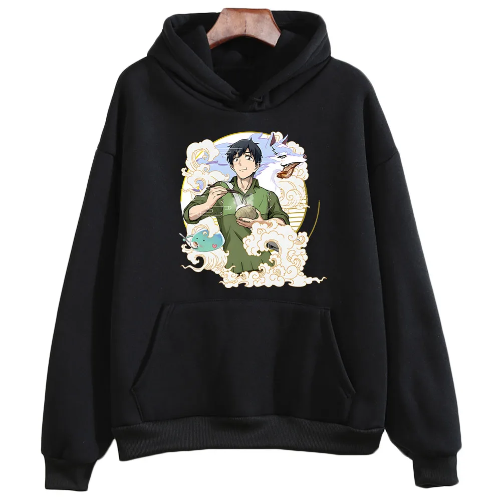 

Tondemo Skill De Isekai Hourou Meshi Light Fiction Aesthetic Hoodie WOMEN Cartoon Long-sleeved Clothing Autumn/Winter Fleece Top