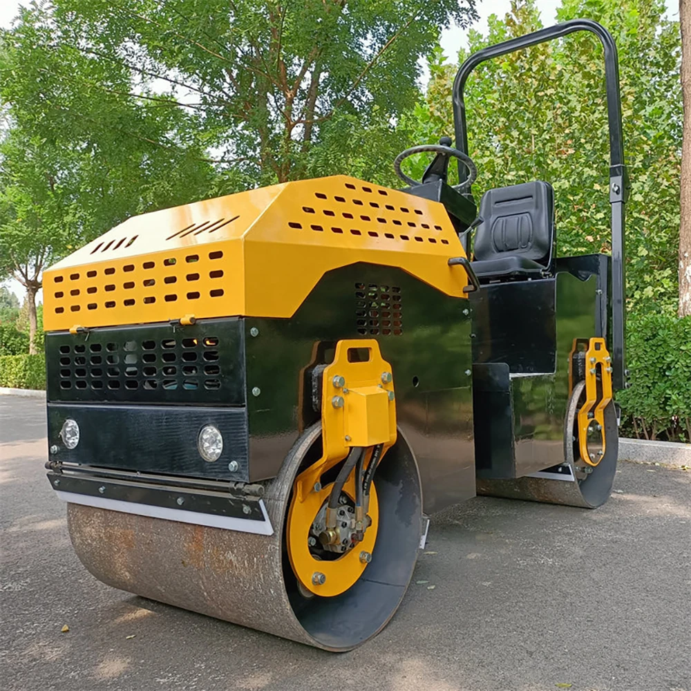 Asphalt-Surface-Roller-Compactor-Rammer-Small-Roller-Walk-behind-Ride ...