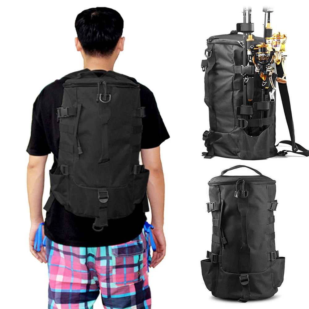 Multi-functional Large Capacity Fishing Backpack Outdoor Travel