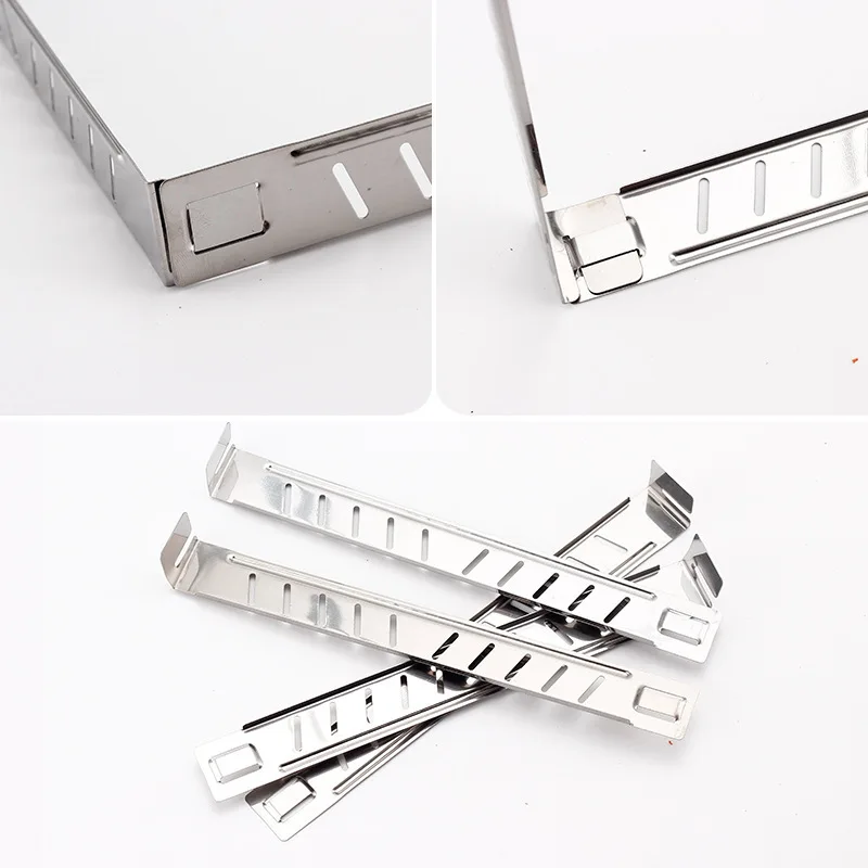 1pcs Foldable Outdoor Gas Stove Wind Screen Stainless Steel