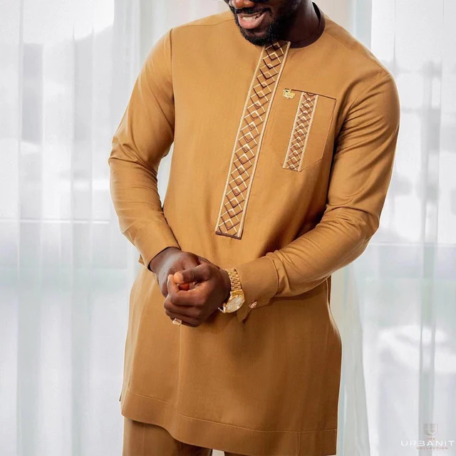 Temisan Embroidered Dashiki Outfit - Image 6
