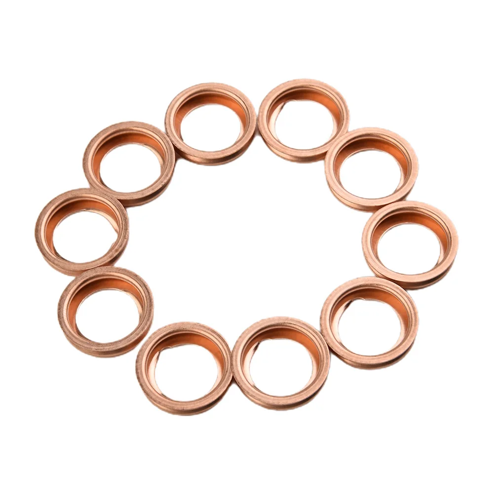 Oil Drain Plugs 10Pcs Car Styling For Infiniti EX35 G20 For Nissan Altima Cube Frontier Part Washers Gaskets