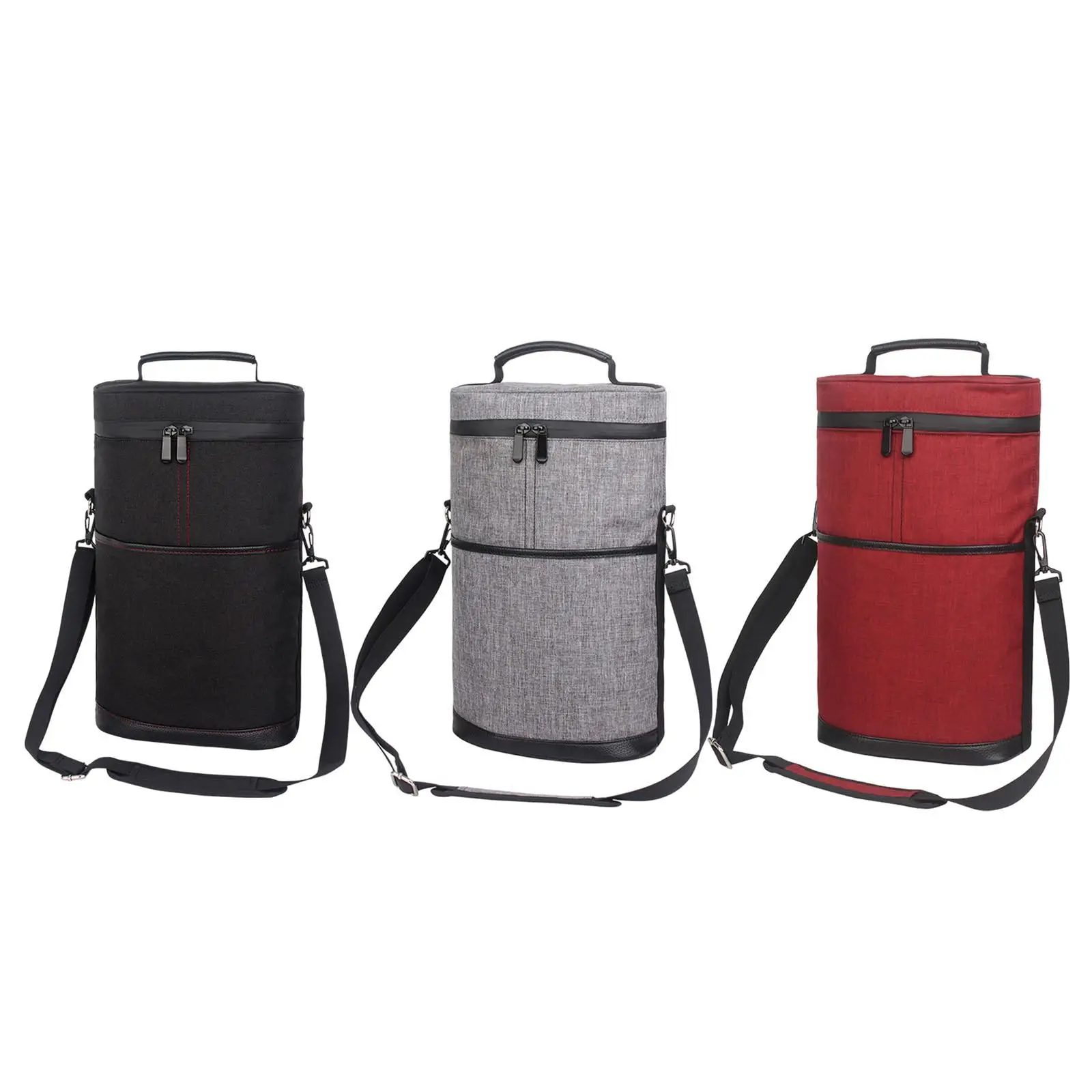 Thermal Lunch Bag Insulated Cooler Bag Lightweight Zipper Lunch Pail, Tote Bag Lunch Box for Fishing Hiking Office Picnic