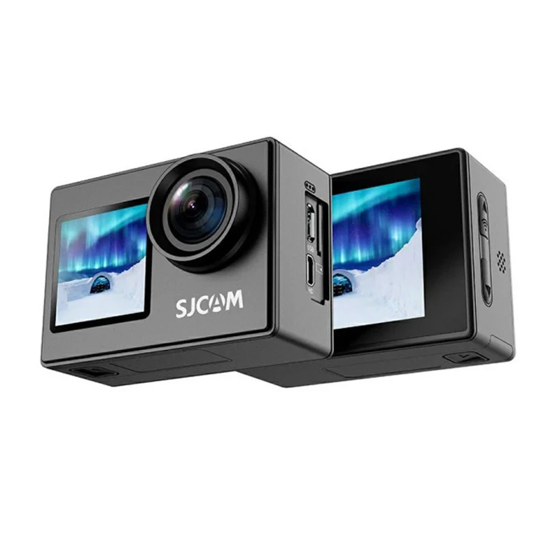 Dual Screen-SJ4000 SJCAM Helmet Camera Dual Display 4K30FPSWIFI Ultra HD Camera Waterproof 170° Wide-Angle Thumb Cam