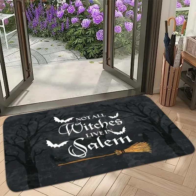 Witch-Themed Halloween Non-Slip Doormat 3 | Witch-Themed Halloween Non-Slip Doormat 2