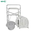 China Hot selling Hospital Folding Walker/Commode Chair Price/Potty Chair Adult portable toilet training chair 3