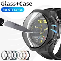 Glass+Case for Huawei Watch GT 5 41/42/46mm Tempered Glass Screen Protector&Hard PC Protective Bumper Huawei GT5 Pro Accessories 1