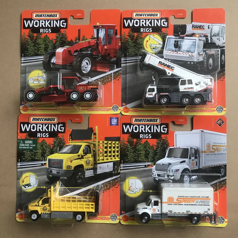 Matchbox Working Rigs 164 MBX MOBILE CRANE INTERNATIONAL DURASTAR