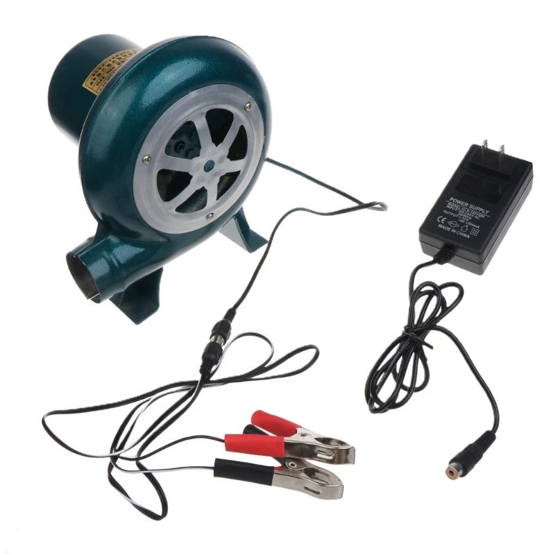 

Electric BBQ Fan Portable Barbecue Grill Air Blower Cooking Iron Barbecue Blower AC100-240V Dc12V for Outdoor Camping