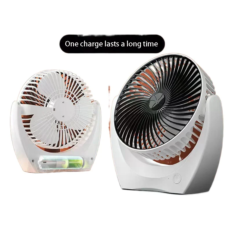 Portable USB Mini Charging Fan Handheld Silent Cooling Fan Air Cooler Three-speed Adjustable Desktop Desktop Office Bedroom