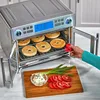 Dual Zone 360 Air Fryer Oven Combo with French Door, 25 QT Extra Large Cook Two Foods in Different Ways, Up to 60% Faster 3