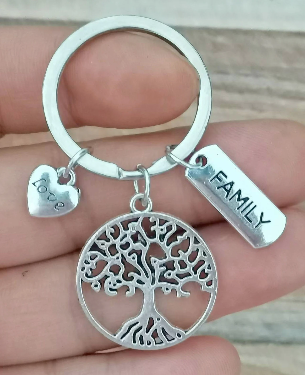 Happiness Tree Family Tree Family Reunion Gift Our Root Is An Alloy Keychain Gift For Family happiness for humans