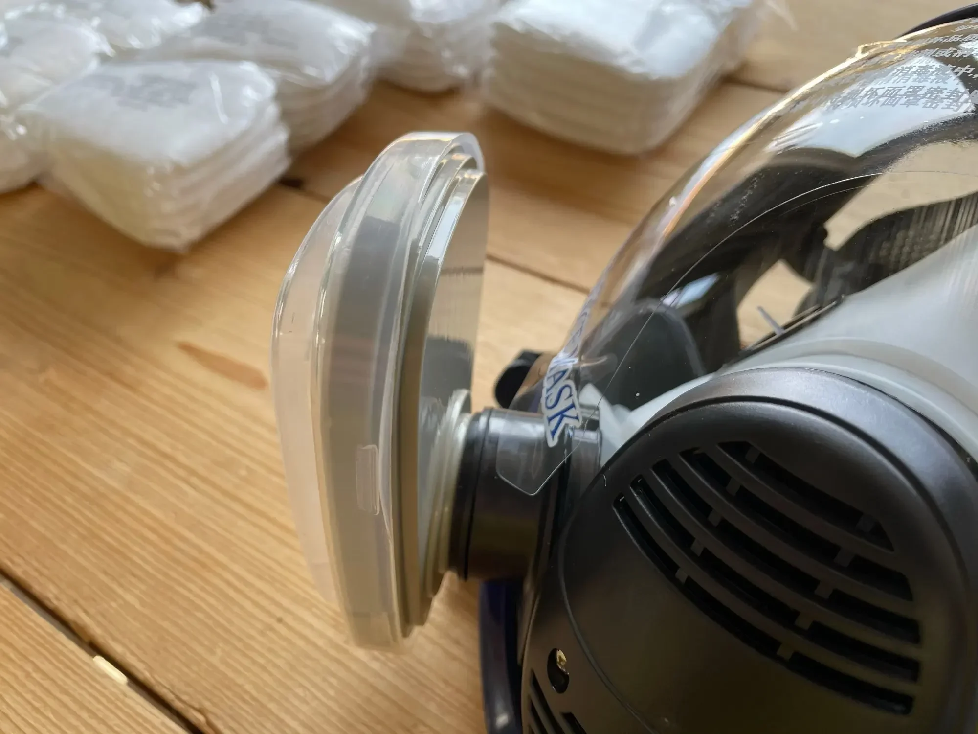 Electrostatic Dust Filter for Respirator Gas Mask - Ideal for Painting and Spraying