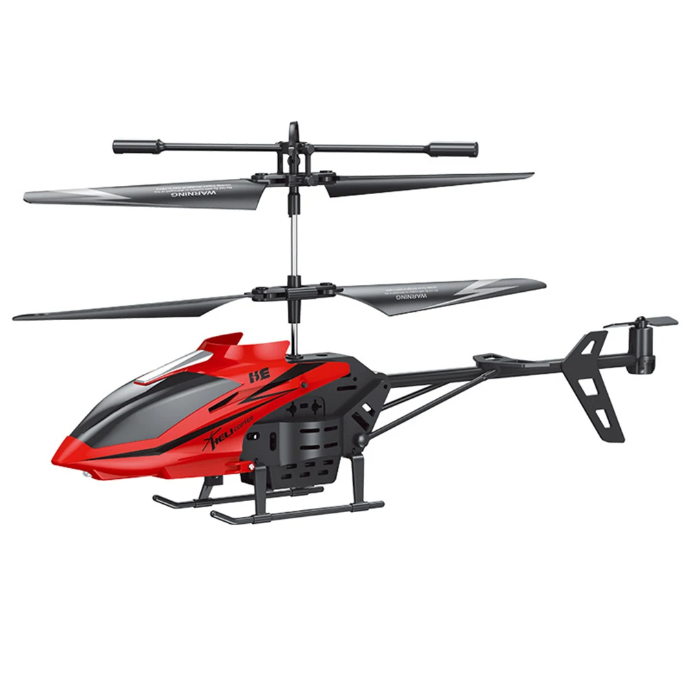 LED 야간 조명 장착 UAV 헬리콥터 장난감, 리모컨 항공기, 유연한 선풍기 디자인, 소년 소녀용 10m 제어 거리, 2.5CH