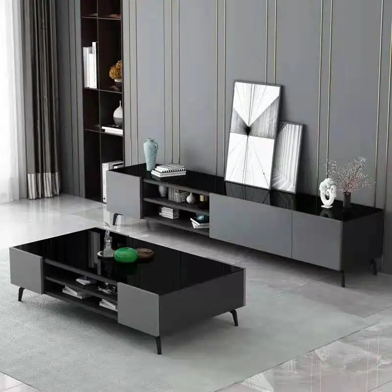 Modern Light Luxury Style TV Cabinet High Grade Floor Cabinet,Simple Living Room TV Stands