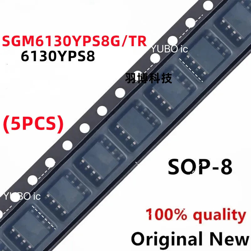 

(5 шт.) 100% новый набор микросхем SGM6130YPS8G/TR 6130YPS8 sop-8