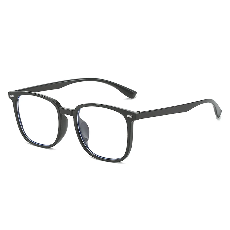 Rivet Frame Square Nearsighted Glasses For Women Men Vintage Anti Blue Rays Student Prescription Spectacles 0 -0.5 -1.0 To -6.0 5