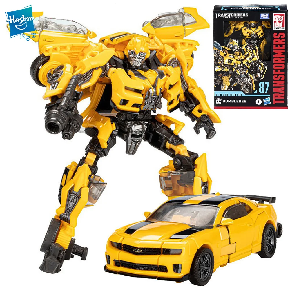 

Hasbro Transformers Classic Film Deluxe Series Fleet The Battle of Chicago Bumblebee 15CM Children's Toy Gifts Collect Toy F3168