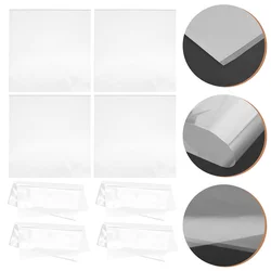 20 Pcs Record Protection Bag Vinyl Pouches Clear Records Outer Protector Album Cover Plastic Supplies Sleeves