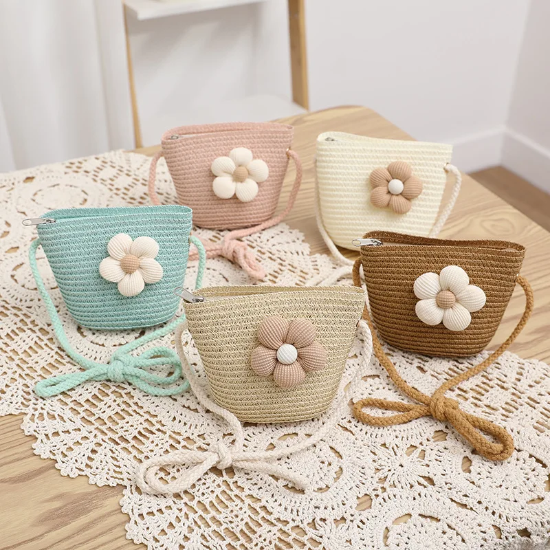 Baby Girl Straw Hat 2PCS Summer Cute Solid Color Lace Ruffle Kids Fisherman Outdoor Beach Caps Sunshade Wide brim Bucket Hats straw hat,baby sun hat,outdoor sun hat