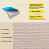 100/50PCS Carpet Floor Tiles Stickers Thickened Square Rugs Peel and Stick Mats Used for Office Floor Anti Slip Home Decor Mats 6