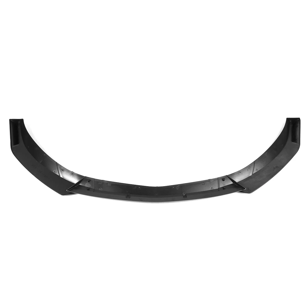Glossy Black Front Bumper Protector Lip Spoiler Covers Trim