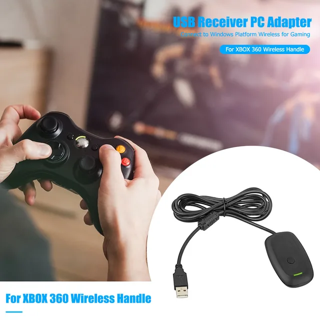 Achat récepteur USB pour manette sans fil XBOX 360 dongle TV mini PC Android