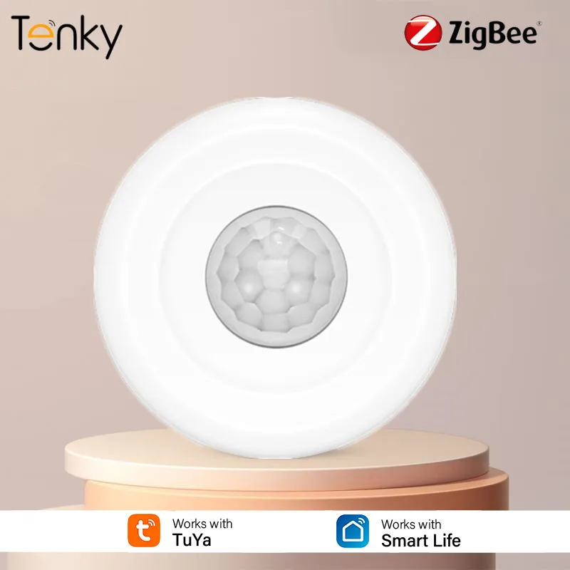

Tuya Zigbee Human Motion Sensor Light Support Smart Life Ceiling USB/Battery PIR Infrared Detector Night Lamp Remote Alarm