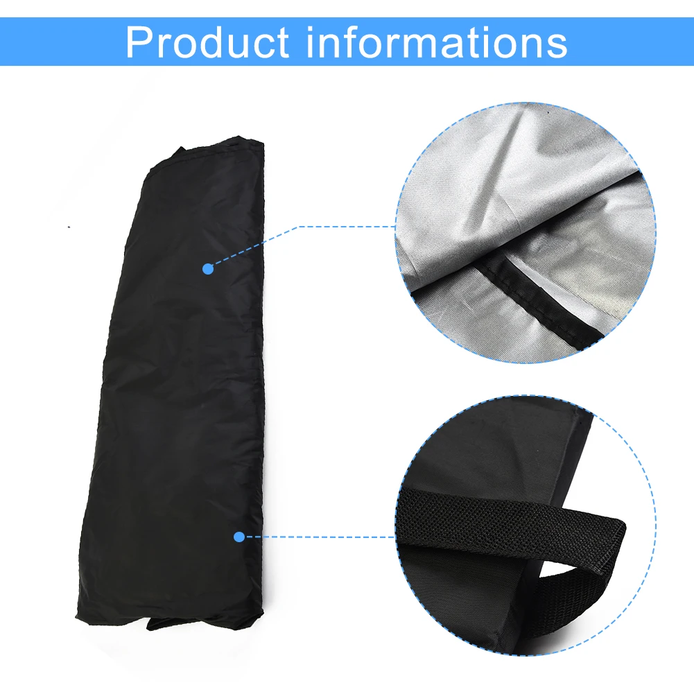 

1 универсальный чехол для птичьей клетки, черный чехол для птичьей клетки, прочный дышащий и моющийся защитный чехол из ткани Оксфорд 210D, аксессуары