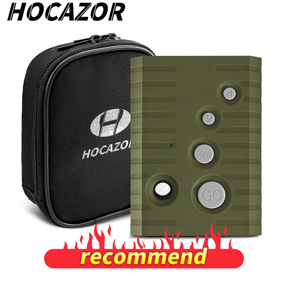 HOCAZOR Shot Timers IPSC Competition Shooting pro Timer For Steel Challenge Competition Timer Air-soft Training With LCD display competition electronics pocket proii shot timer with sensor buzzer beeper training shooting timer speed measuresforsports