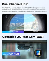 VIOFO A229 PLUS Car Dvr 2K HDR Video Recorder 5GHZ WI-FI GPS Voice Control Dash Camera With SONY STARVIS 2 SENSOR Night Vision 4