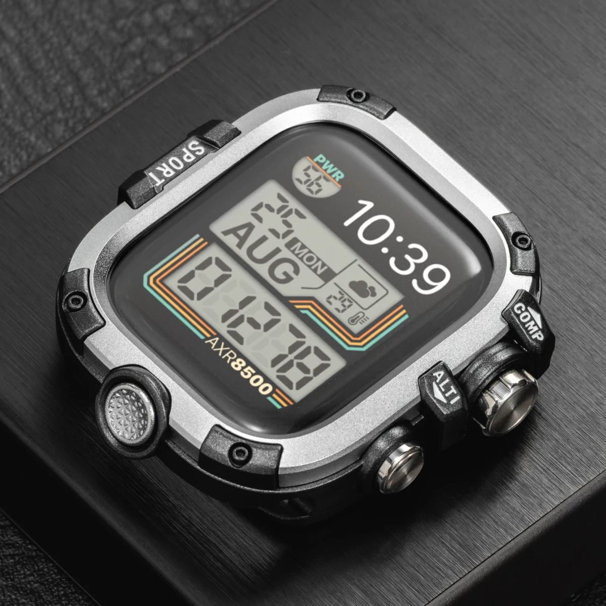 Premium Waterproof Metal Bumper Case with Protective Film