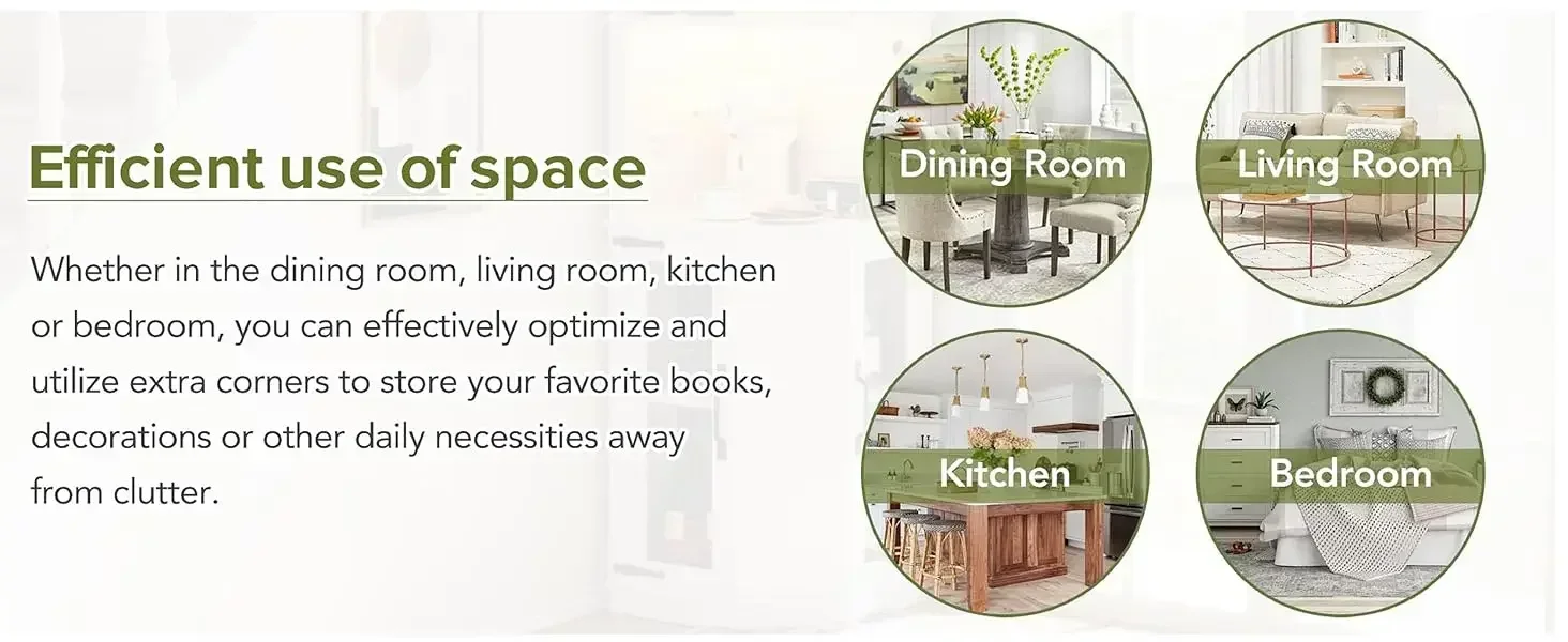 Corner Bar Cabinet with Power Outlet