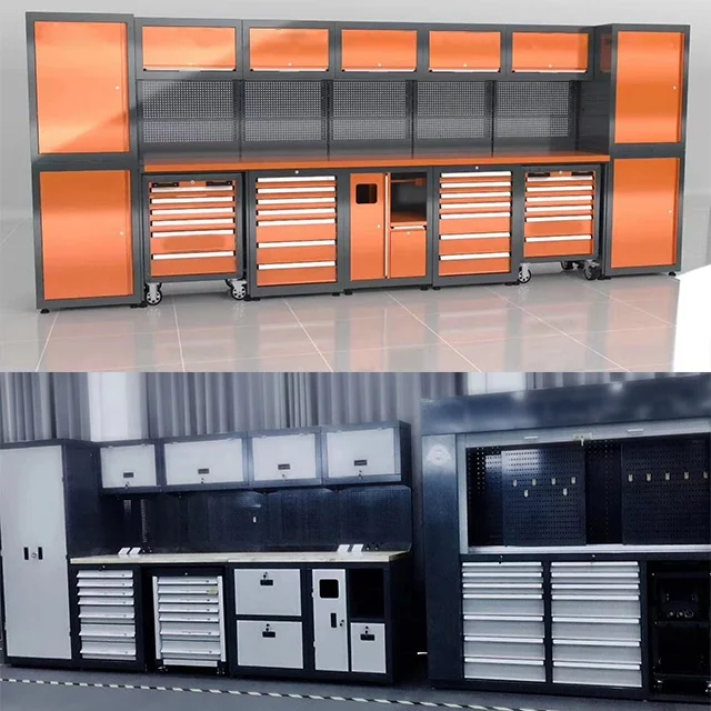 Armoire de garage professionnelle, système de rangement multifonctionnel  pour réparations, loisirs et projets de bricolage - AliExpress