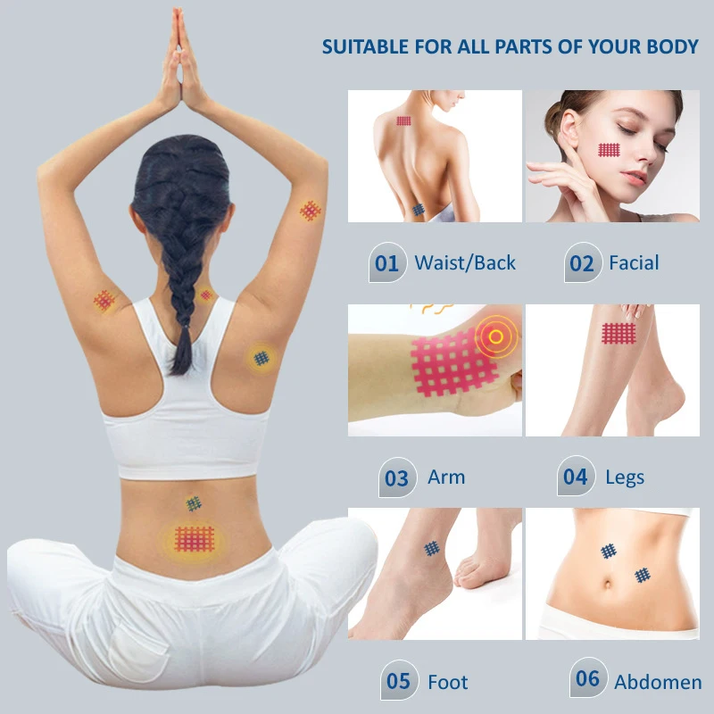 10 Pieces/lot Crosstape Kinesiology Stickers Tape Pain Relief Sports Acupoint Muscle Physiotherapy Therapy Muscle Cross Tape sports tape kinesiology tape