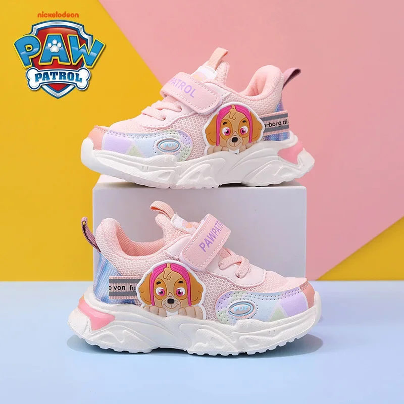 PAW Patrol Chase Skye Children's Sneakers Breathable Kids Shoes Lightweight Summer Shoes Casual Trainers Boy Animation -