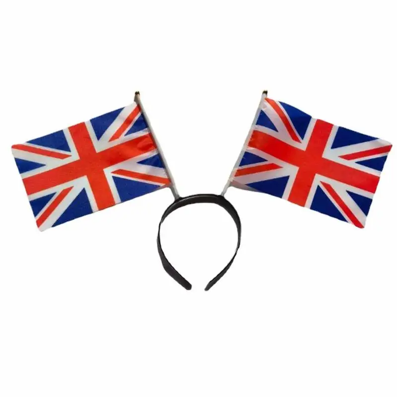 British Flag Headband Union Jack Headband With English Flags 2023 King