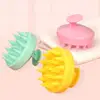 Silicone Massage Comb  Clean The Scalp Thoroughly Scalp Massage Easy Foaming Head Massage Brush Shampoo Brush Bath Comb 1