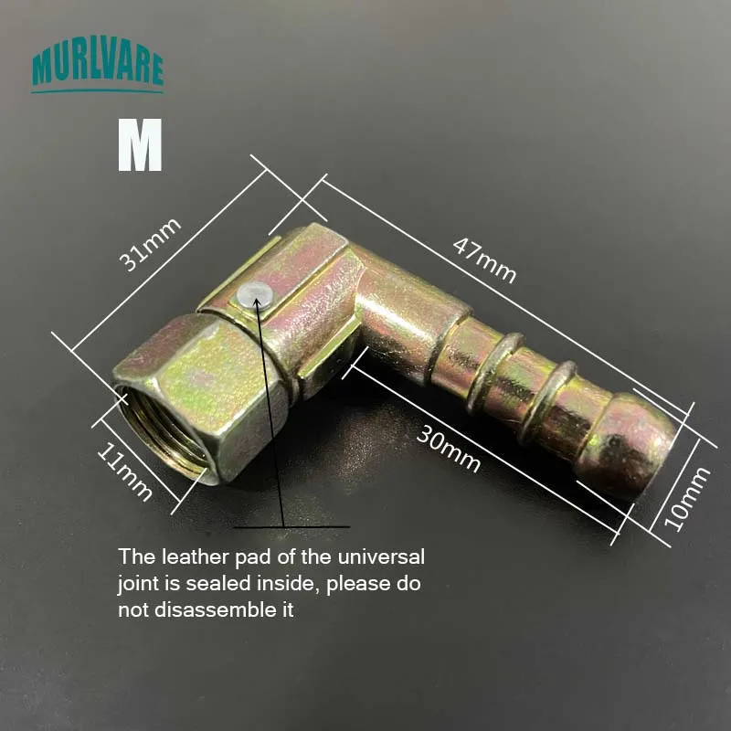 Gas Stove Accessories Stove Universal Joint Inner Thread Intake Elbow Screw Socket Turn Socket